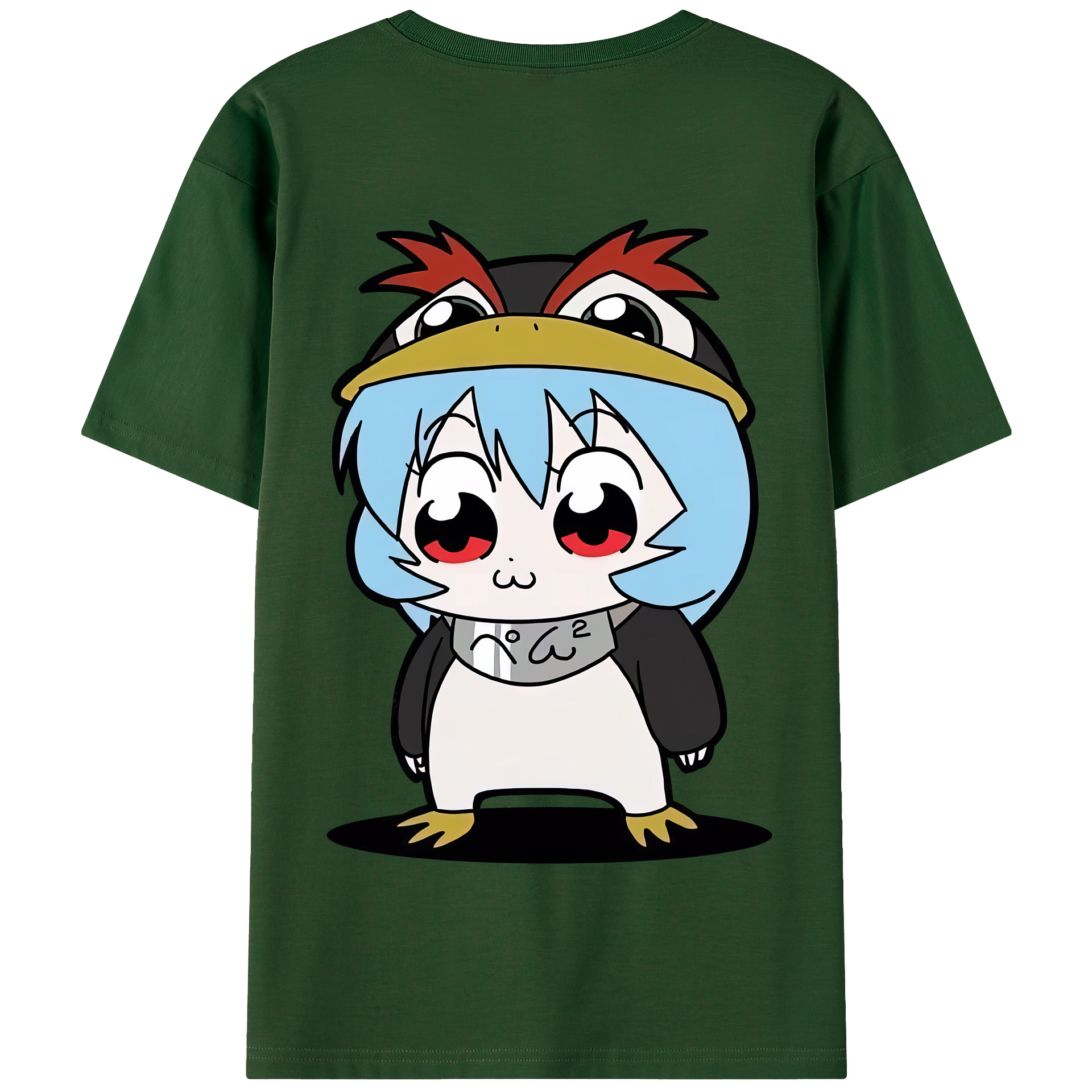 （画像用） EVA 新世紀エヴァンゲリオン 綿100％半袖Tシャツ（背面プリント）
